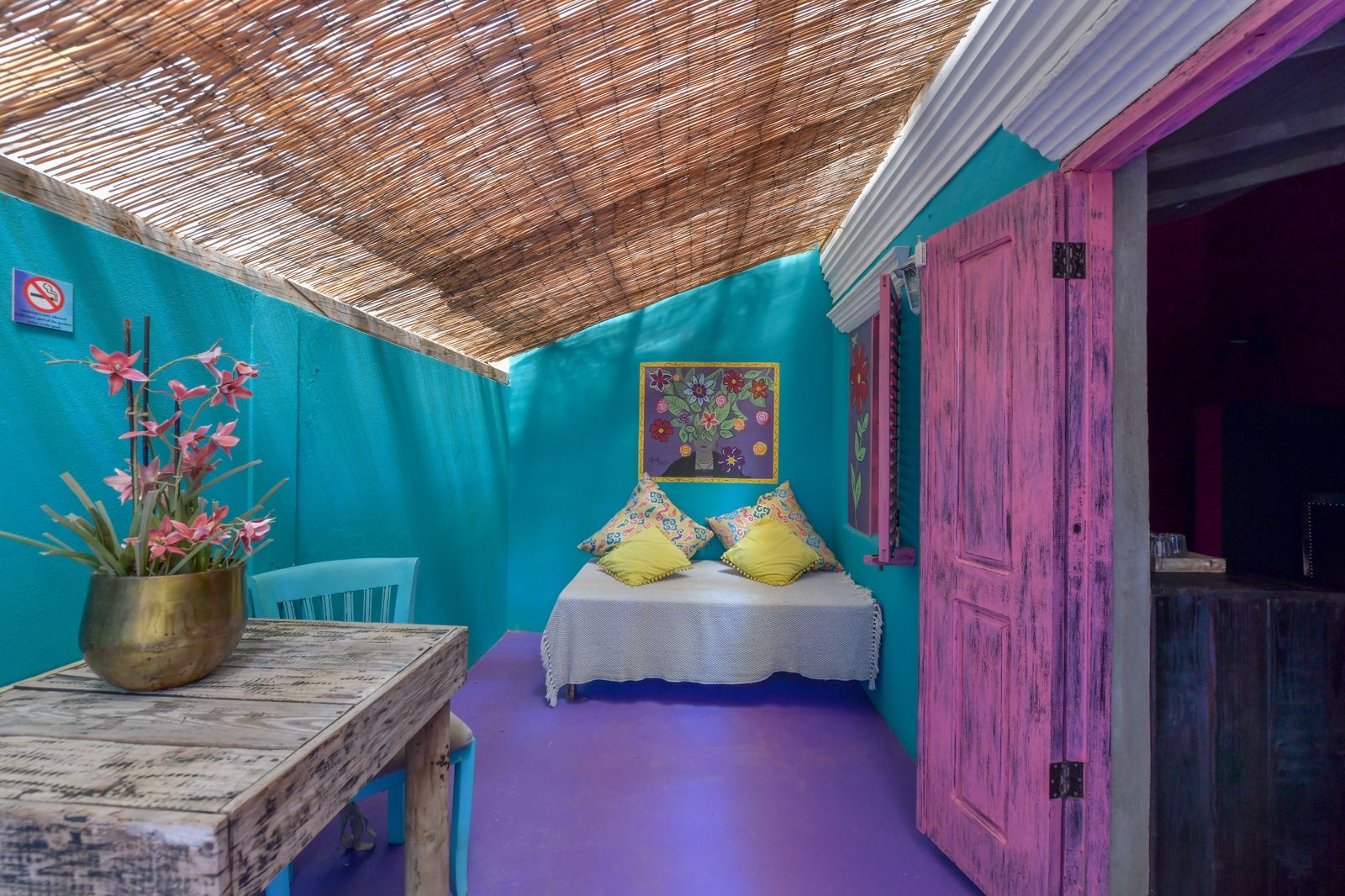 Unique boho accommodations at Mammaloe’s Aruba