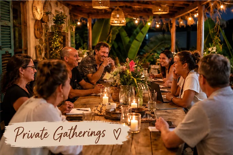 Birthdays, private dinners and team gatherings at Mammaloe’s Aruba