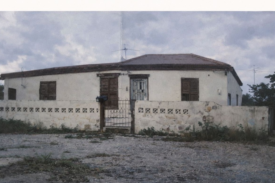 The original house at Mammaloe’s Aruba